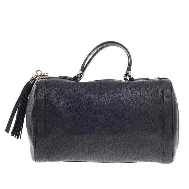 Gucci Soho Boston Leather At 1stdibs Gucci Soho Boston Leather For