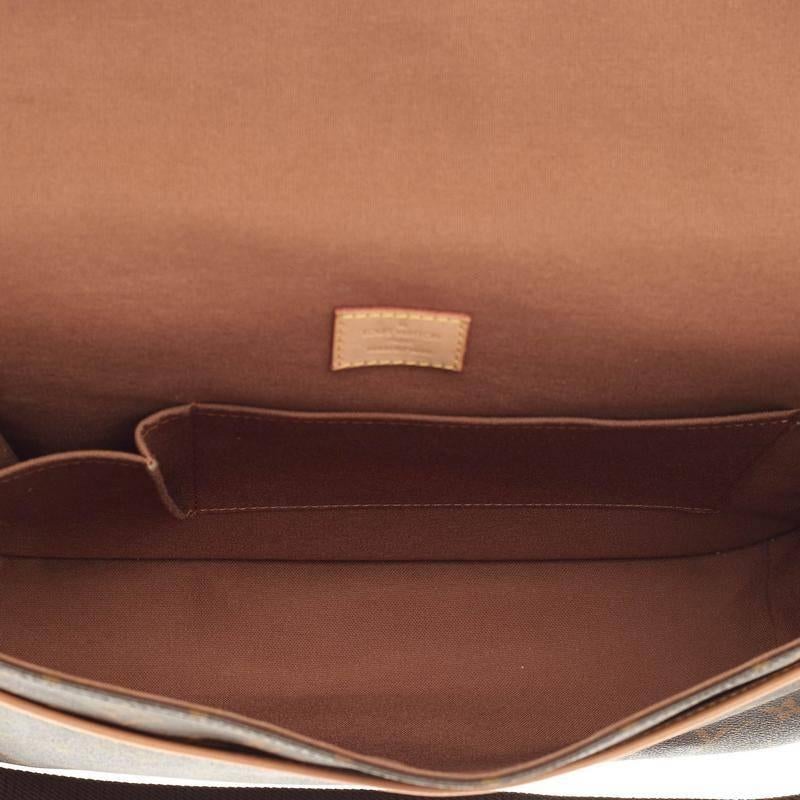 Louis Vuitton Bosphore Messenger Bag Monogram Canvas GM In Good Condition In NY, NY