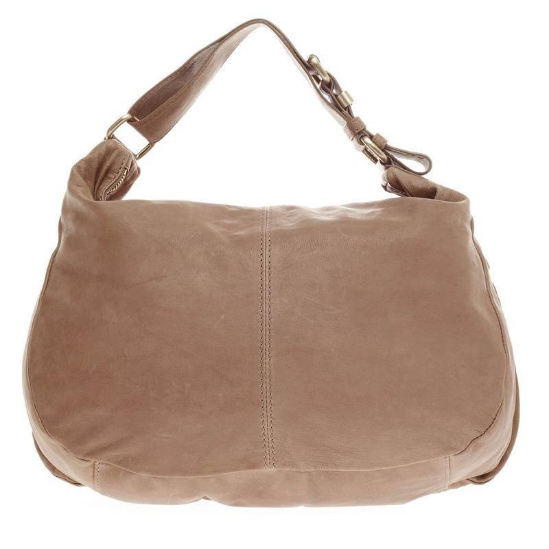 Givenchy Zip Multi Pocket Hobo Leder Medium Damen