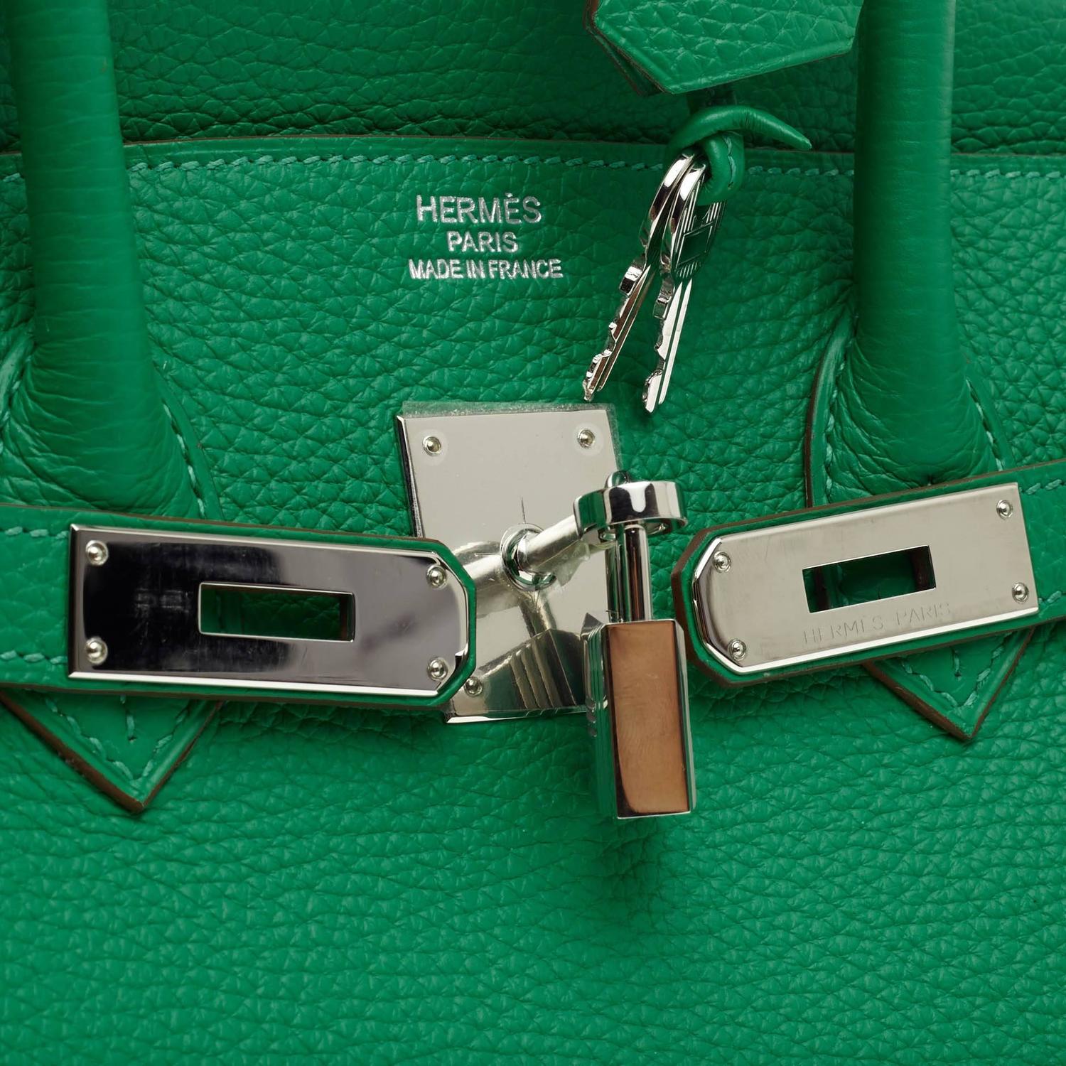 Hermes Birkin Bamboo Togo with Palladium Hardware 35 at 1stdibs  