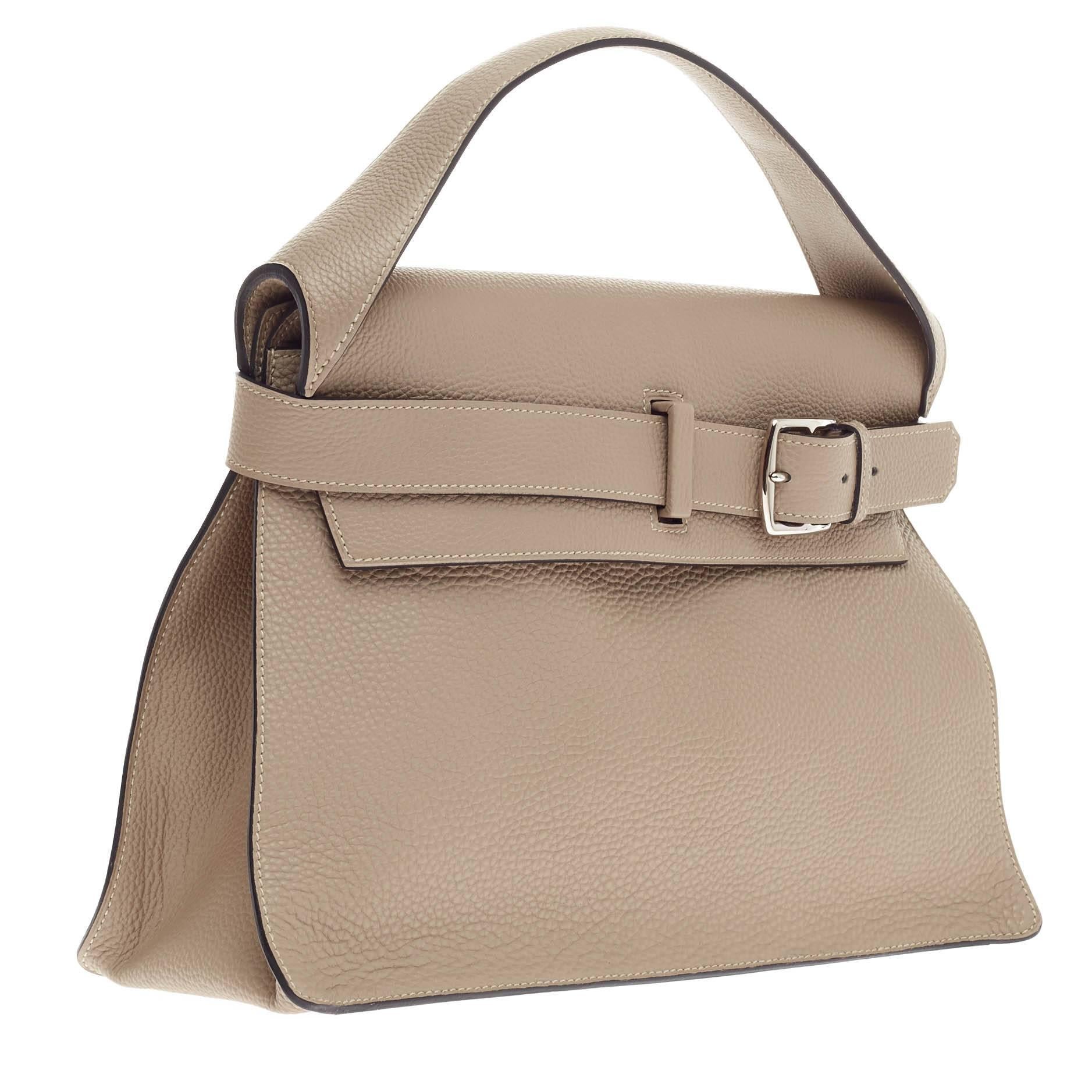 Hermes Etribelt Gris Tourterelle Togo In Good Condition In NY, NY