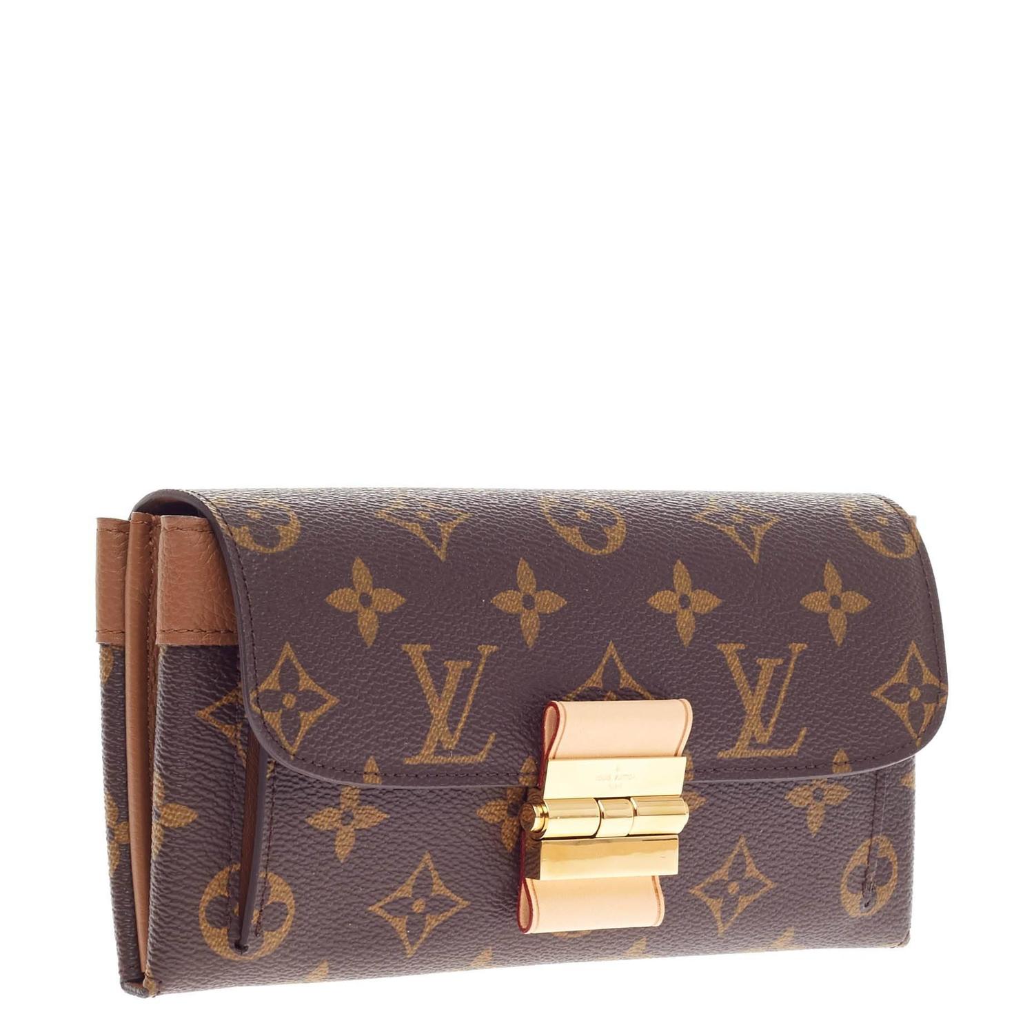 Louis Vuitton Elysee Wallet Monogram Canvas and Calf Leather at 1stdibs