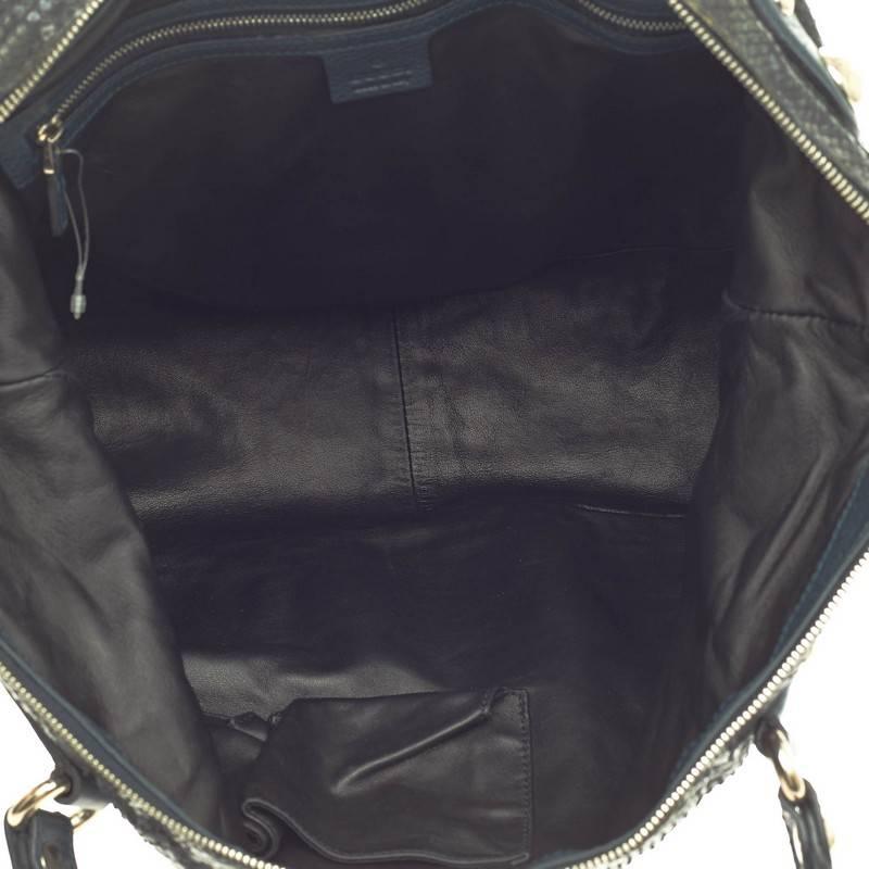 Gucci Icon Bit Top Handle Bag Python Medium 1
