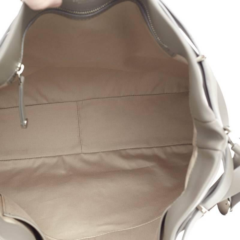 Gray Tiffany & Co. Blair Shoulder Bag Leather