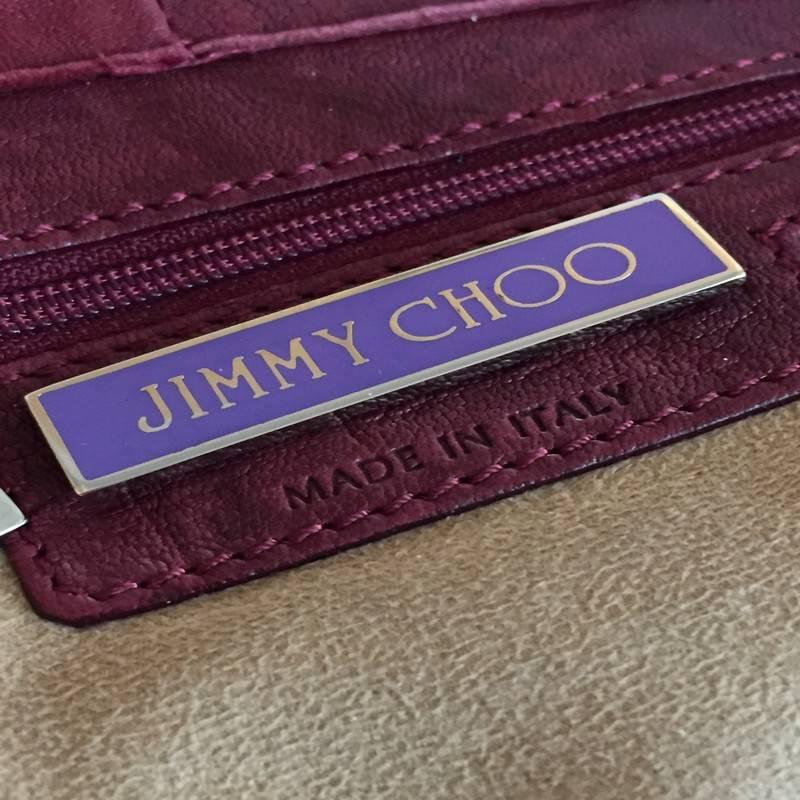 Jimmy Choo Ruse Messenger Leather and Snakeskin 3