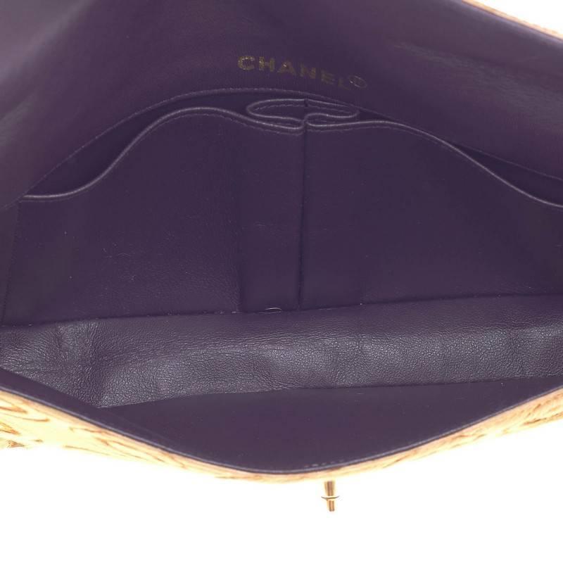 Chanel Chain Single Flap Coco Pony Hair East West 2