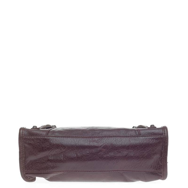 Balenciaga City Classic Studs Leather Mini 1
