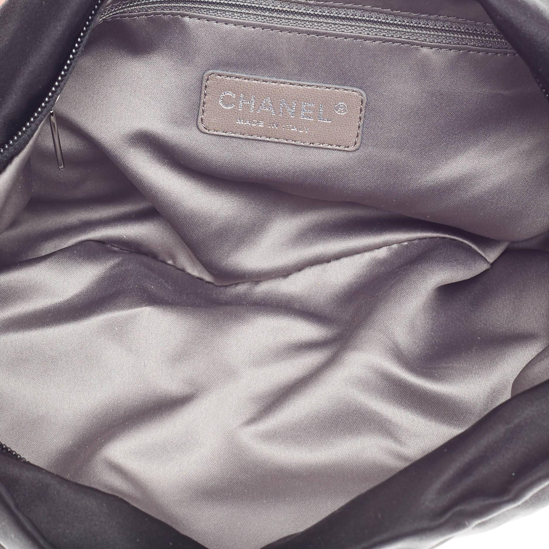 Chanel Bow Bag Satin Large 2