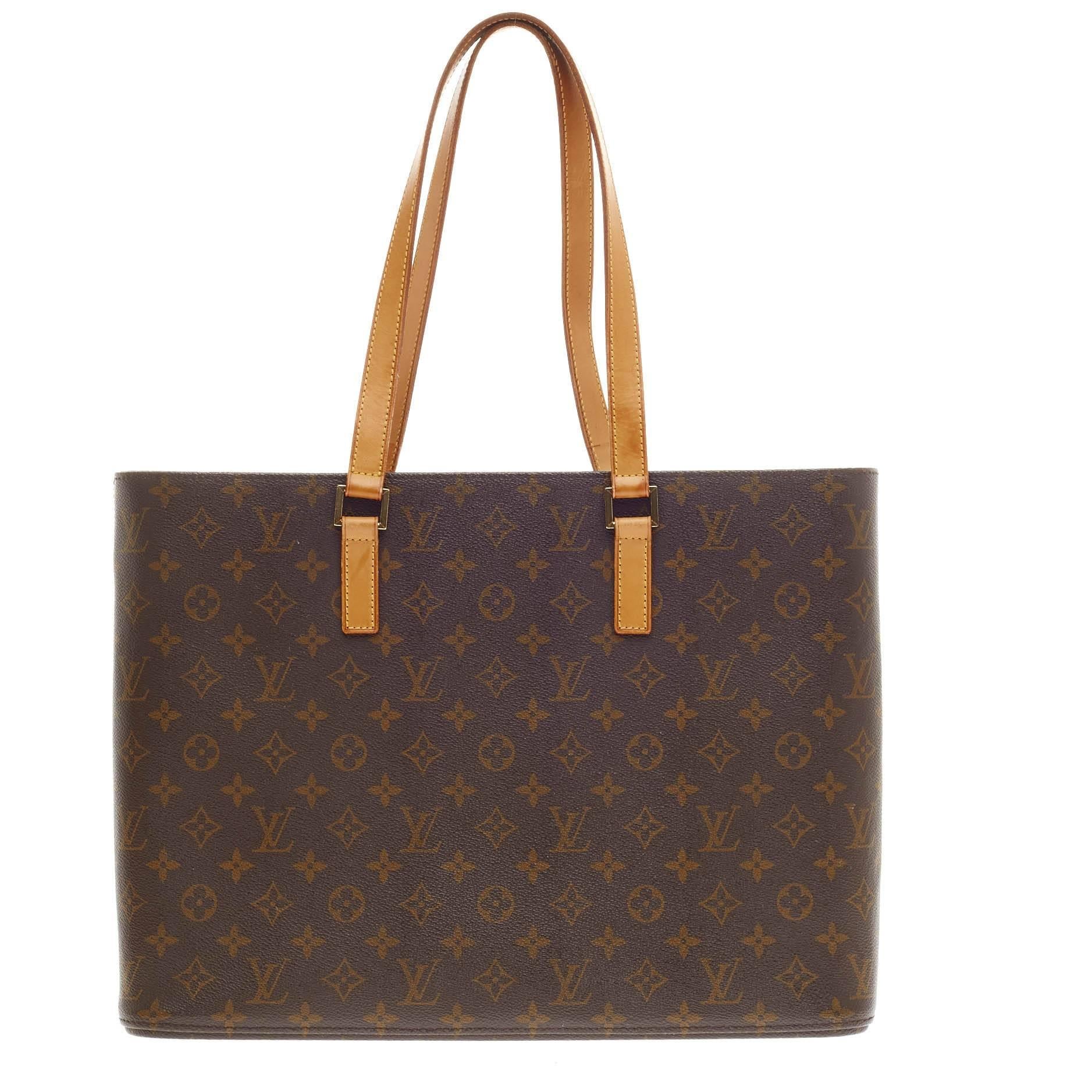 Louis Vuitton Luco Tote Monogram Canvas