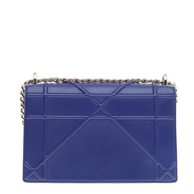Women's Christian Dior Diorama Flap Bag Calfskin Medium