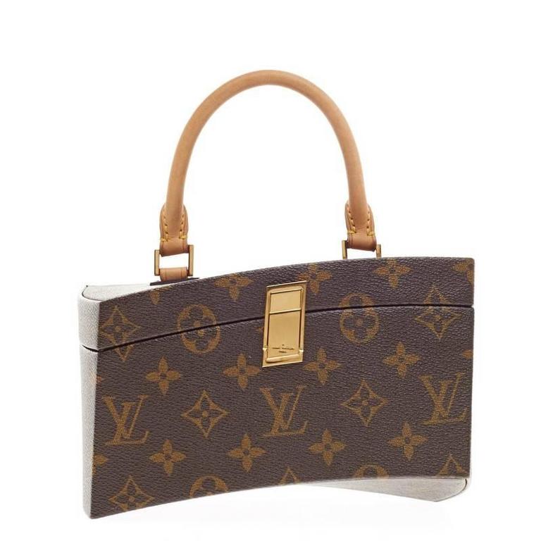 Louis Vuitton Limited Edition Frank Gehry Twisted Box Monogram Canvas