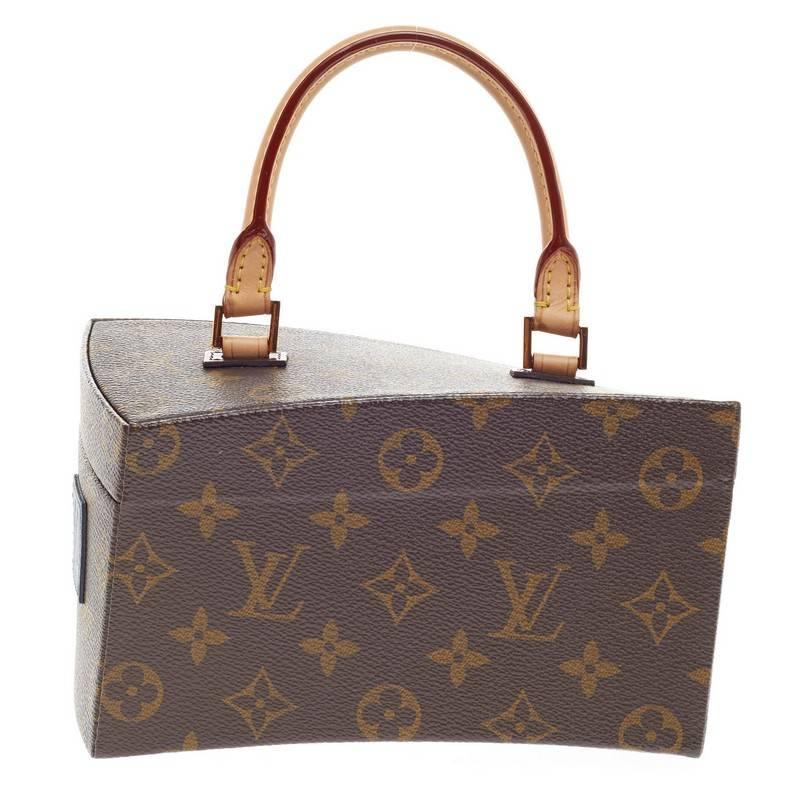 Donna Louis Vuitton Edizione Limitata Frank Gehry Twisted Box Monogram Canvas