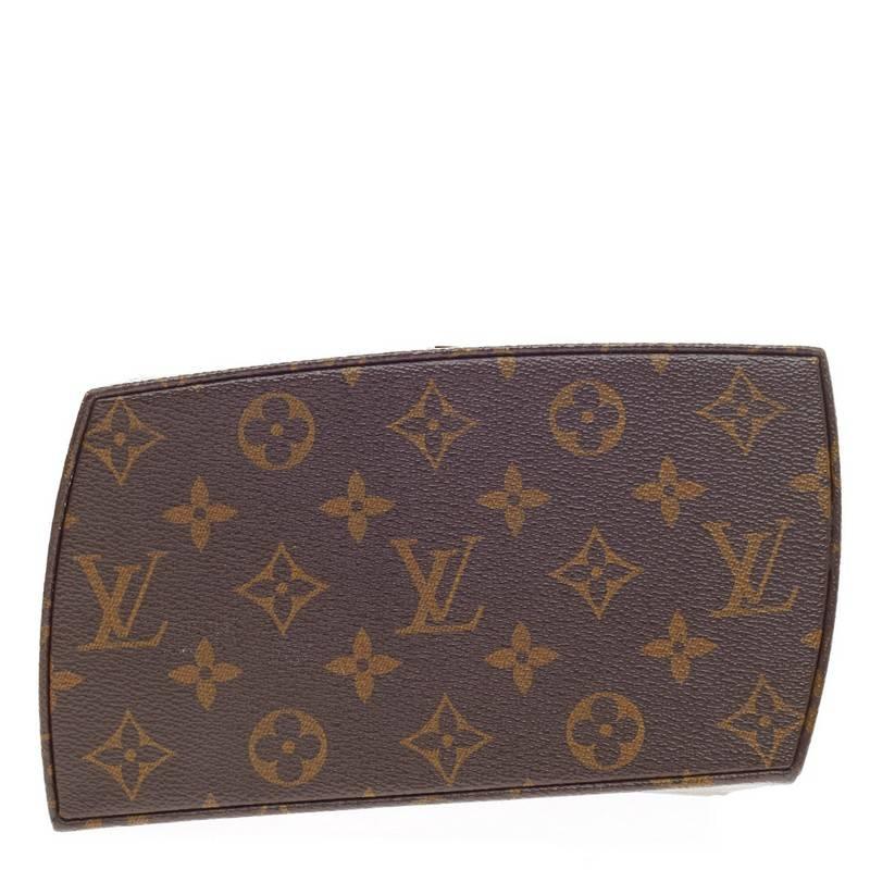 Louis Vuitton Limited Edition Frank Gehry Twisted Box Monogram Canvas In Good Condition In NY, NY