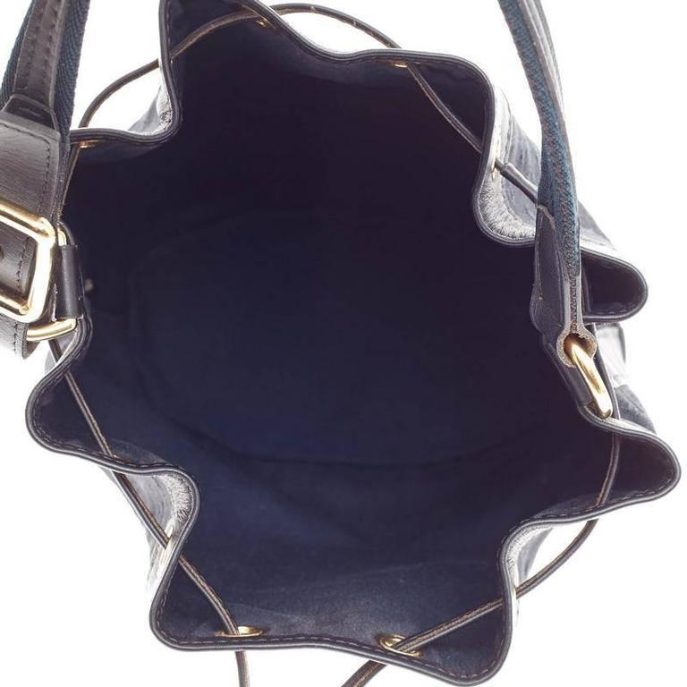 Louis Vuitton Mini Lin Noelie Bag - Blue Mini Bags, Handbags - LOU141618
