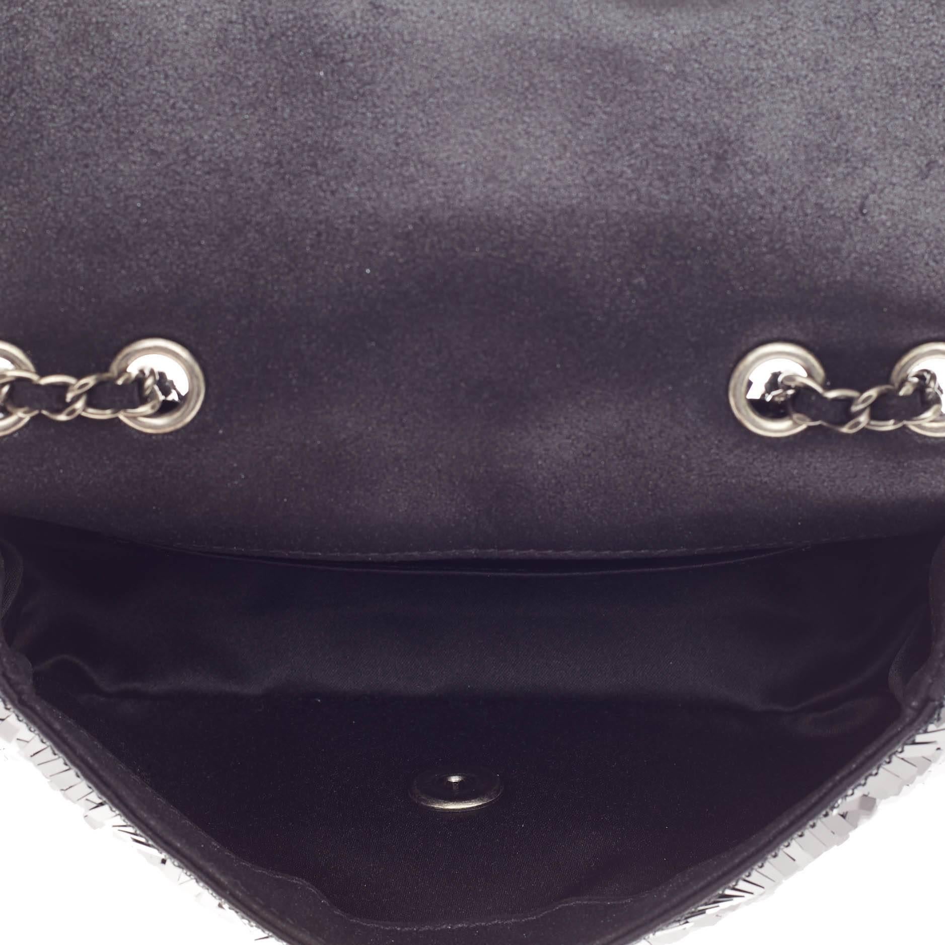 Chanel Flap Bag Embroidered Sequin Small 2