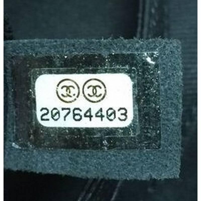 Women's or Men's Chanel Camera Case Flap Bag Quilted Caviar Large