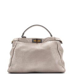 Fendi Selleria Peekaboo Bag Soft Leather Regular