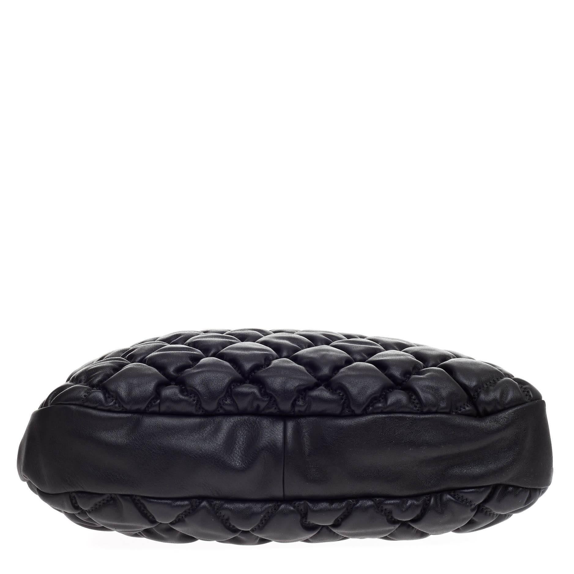 Chanel Bubble Hobo Quilted lambskin Large 1