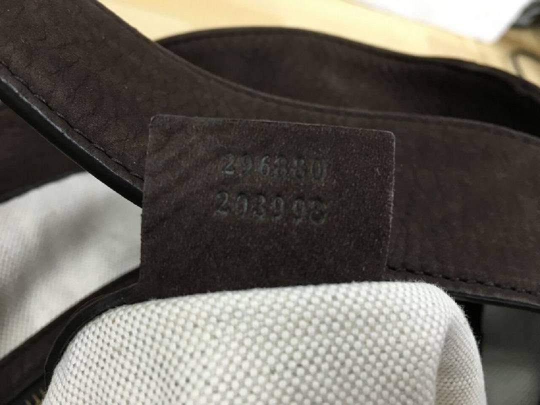 Gucci Ribot Horse Heads Hobo Nubuck Large 3