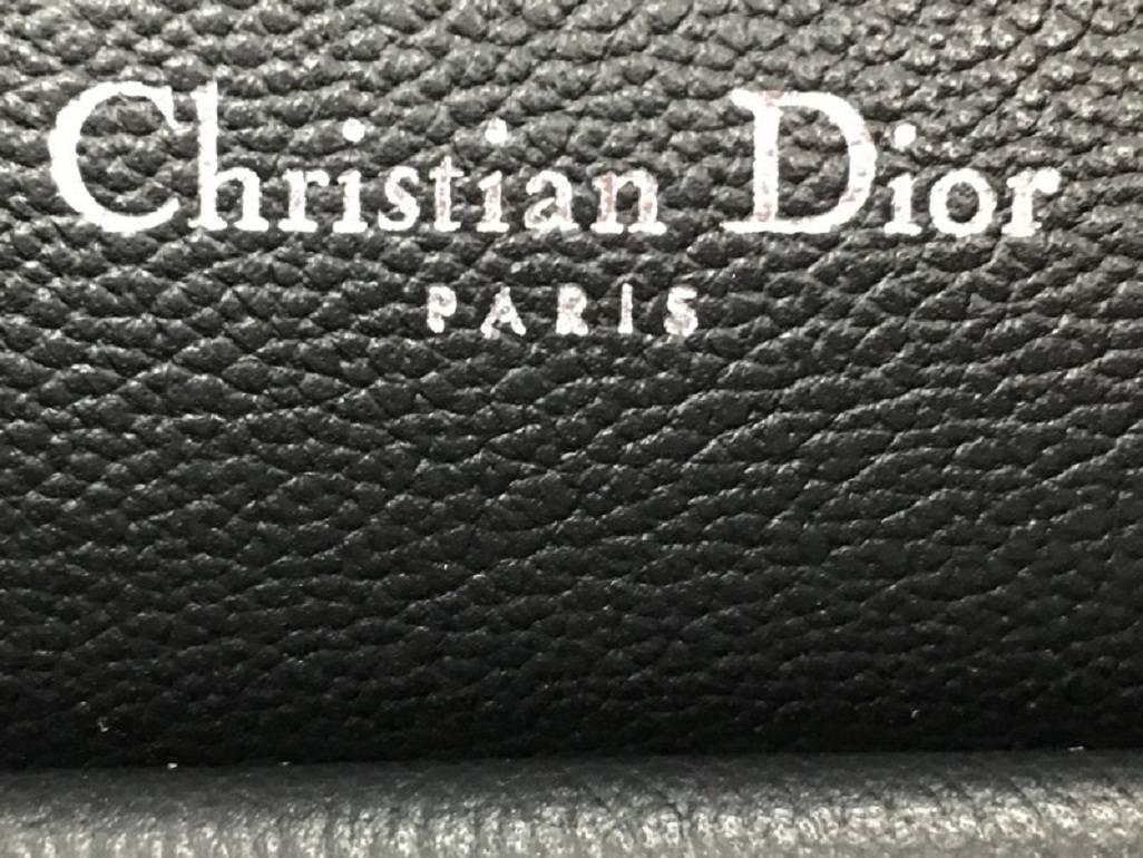 Women's Christian Dior Open Bar Bag Leather Large