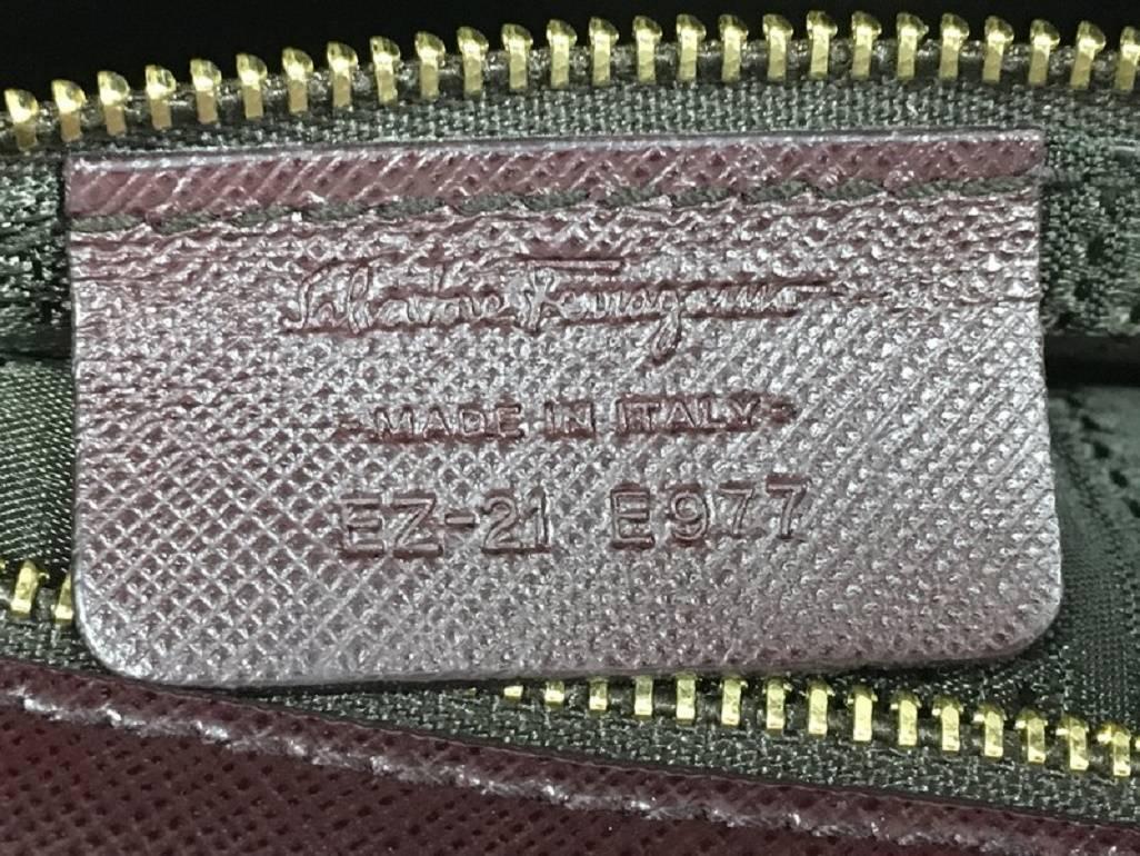 Salvatore Ferragamo Sandrine Shoulder Bag Leather 3