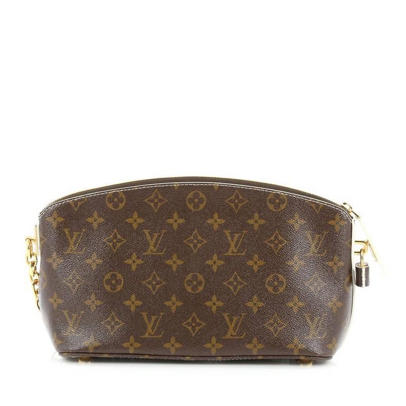 Louis Vuitton Lockit Cuff Clutch Monogram Fetish Canvas In Good Condition In NY, NY