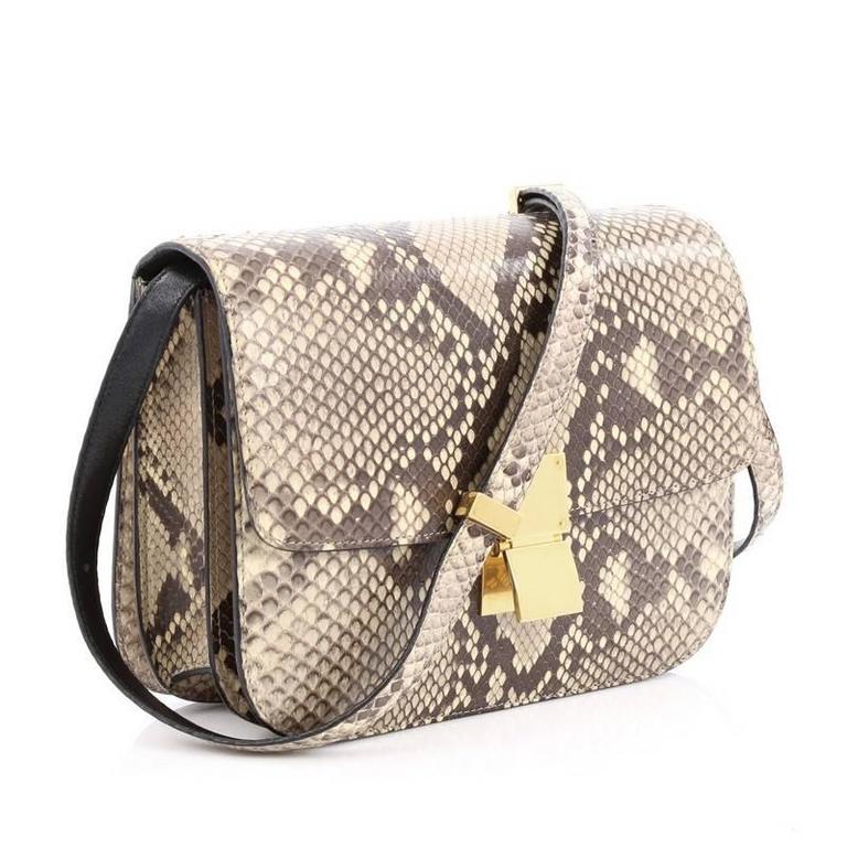 Celine Box Bag Python Medium at 1stDibs celine python box bag, celine box python, celine