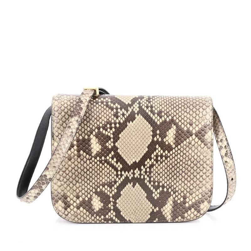 celine python box bag