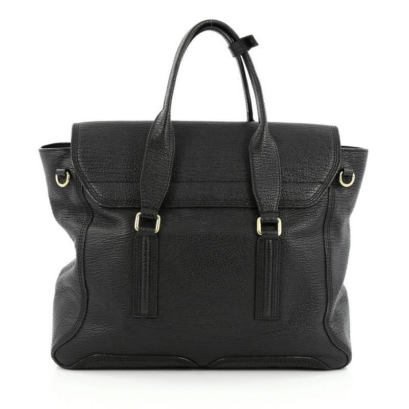 3.1 Phillip Lim Pashli Satchel Leather Large In Good Condition In NY, NY