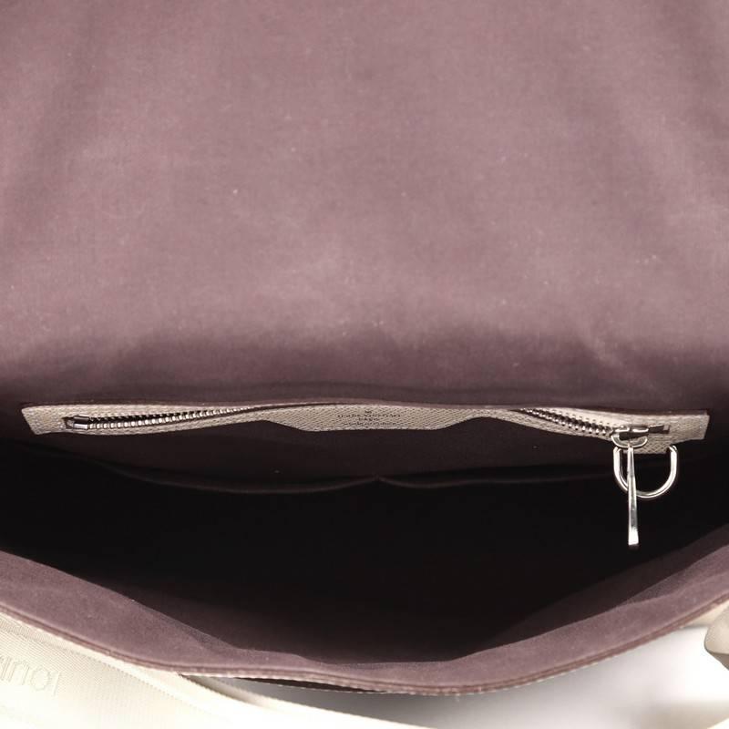 Louis Vuitton Roman Handbag Taiga Leather PM 1