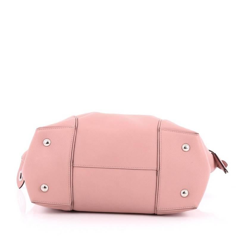 Women's or Men's Louis Vuitton Soft Lockit Handbag Leather MM