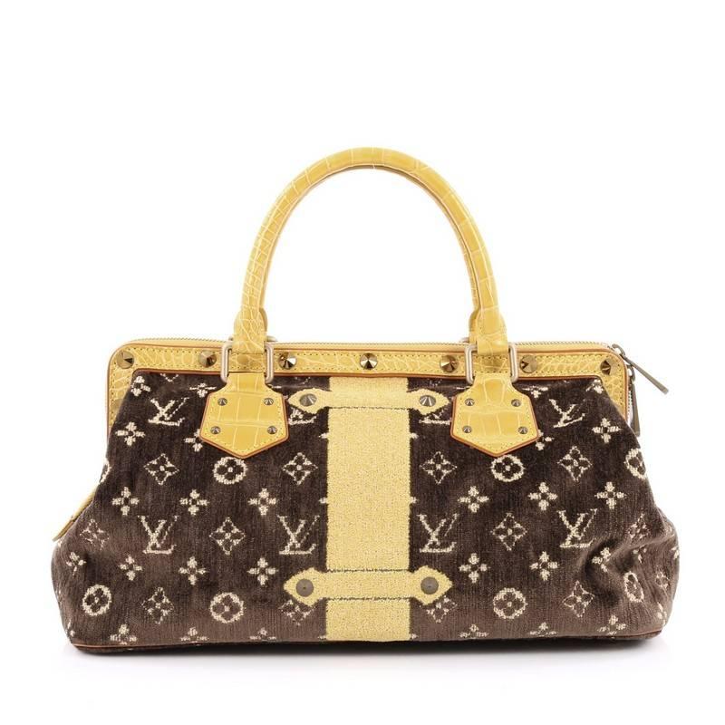 Brown Louis Vuitton Trompe L'Oeil L'Ingenieux Handbag Limited Edition Monogram