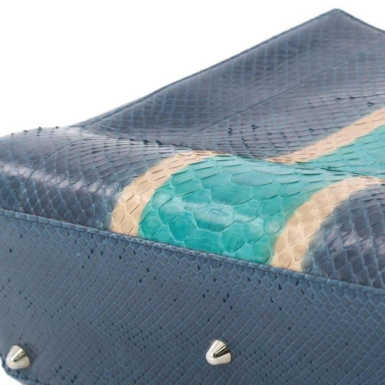 Christian Dior Lady Dior Handbag Python Large at 1stDibs