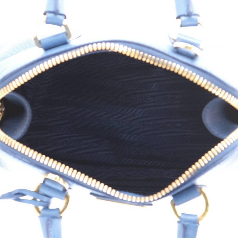 Prada Promenade Handbag Saffiano Leather Mini 1