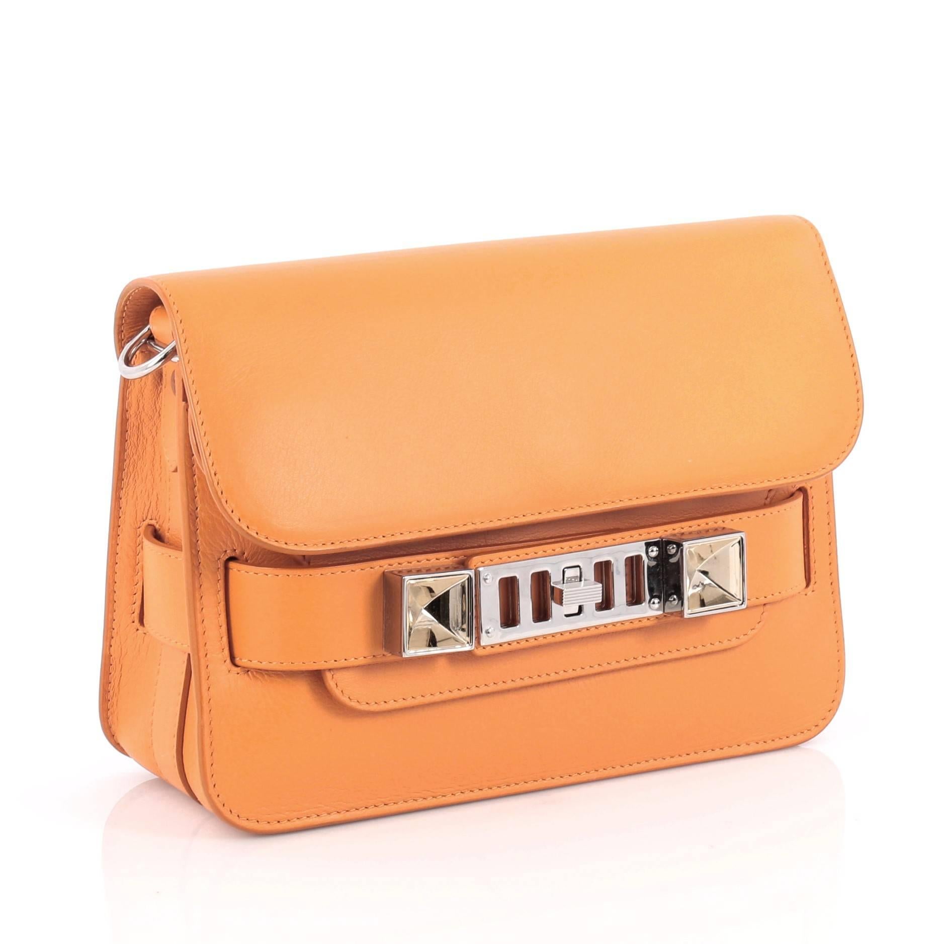 Orange Proenza Schouler PS11 Crossbody Bag Leather Mini