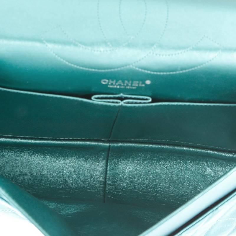 Chanel Reissue 2.55 Handbag Metallic Quilted Aged Calfskin 227 1