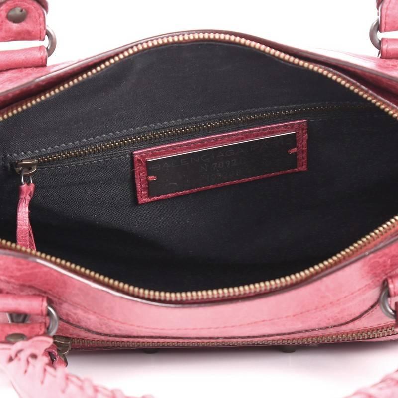 Balenciaga First Classic Studs Handbag Leather 1