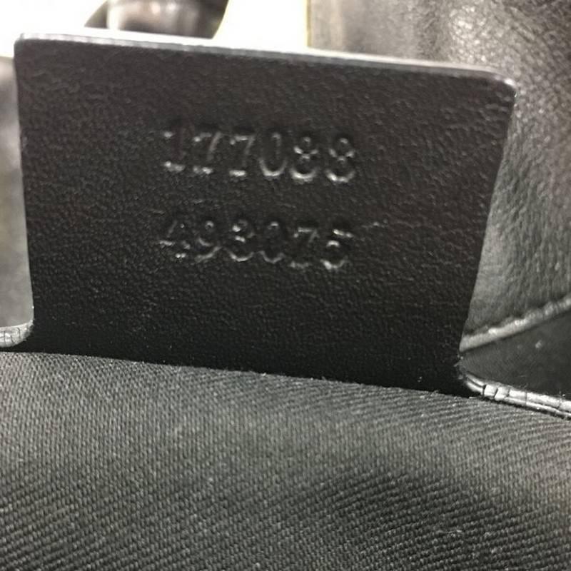 Gucci Indy Hobo Leather Large In Good Condition In NY, NY