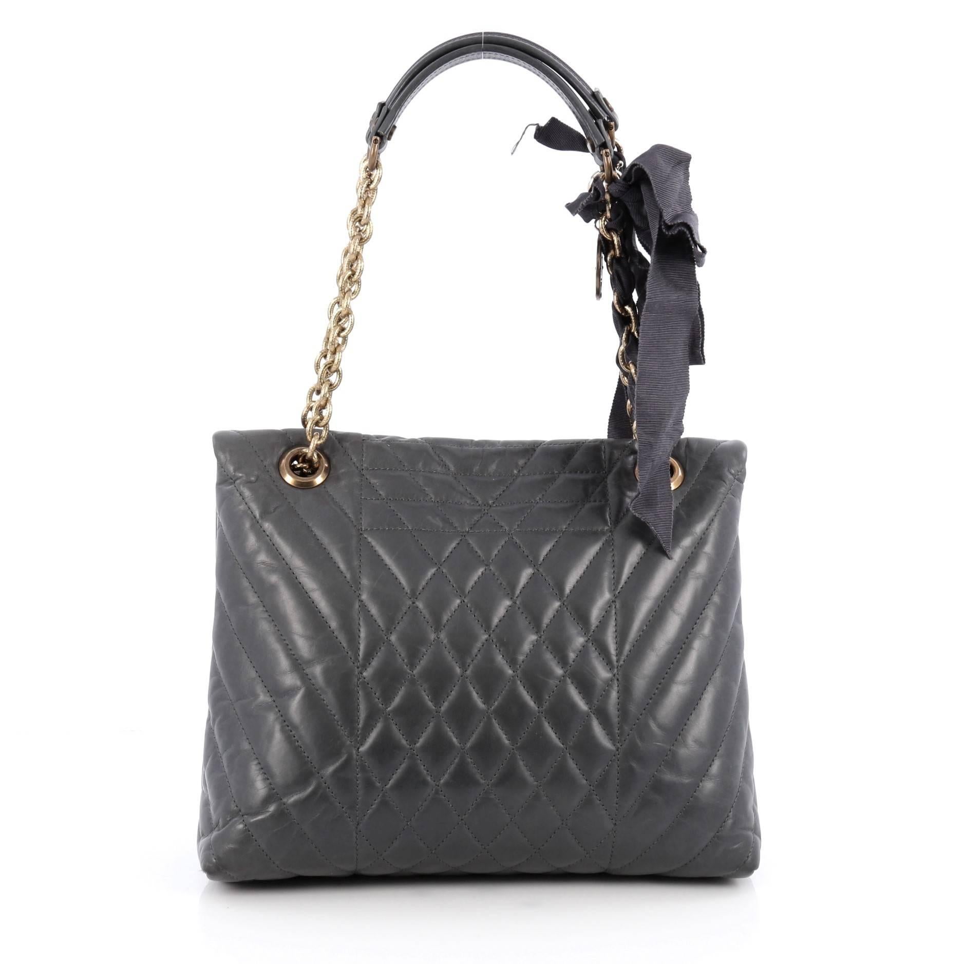 Lanvin Happy Shoulder Bag Quilte In Good Condition In NY, NY