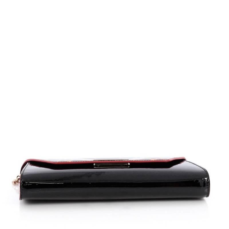 Women's or Men's Christian Louboutin Vero Dodat Clutch Patent