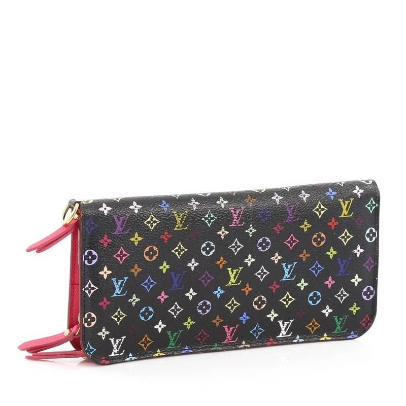 Black Louis Vuitton Insolite Wallet Monogram Multicolor