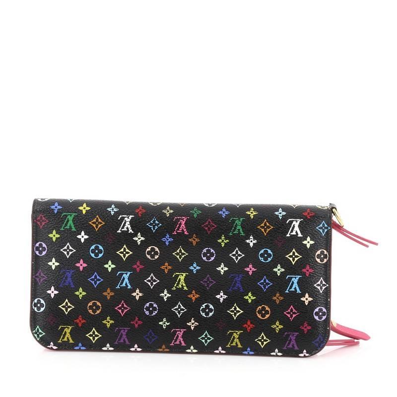 Louis Vuitton Insolite Wallet Monogram Multicolor In Good Condition In NY, NY