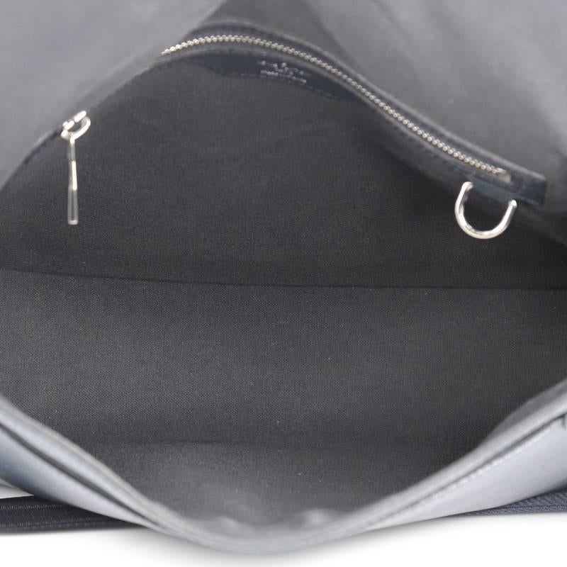 Louis Vuitton Roman Handbag Taiga Leather MM 1