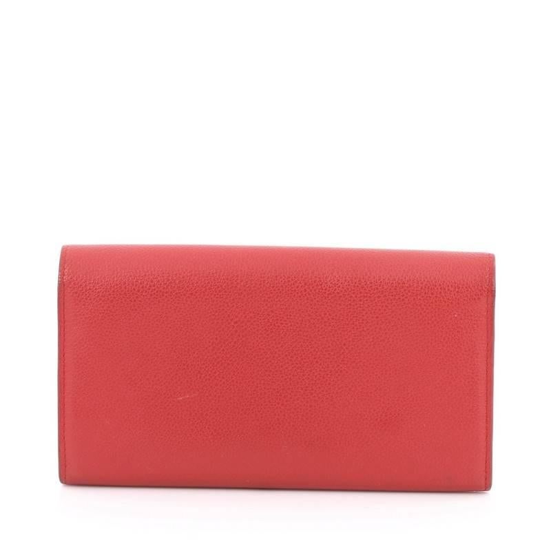 Louis Vuitton Lockme Wallet Calfskin In Good Condition In NY, NY