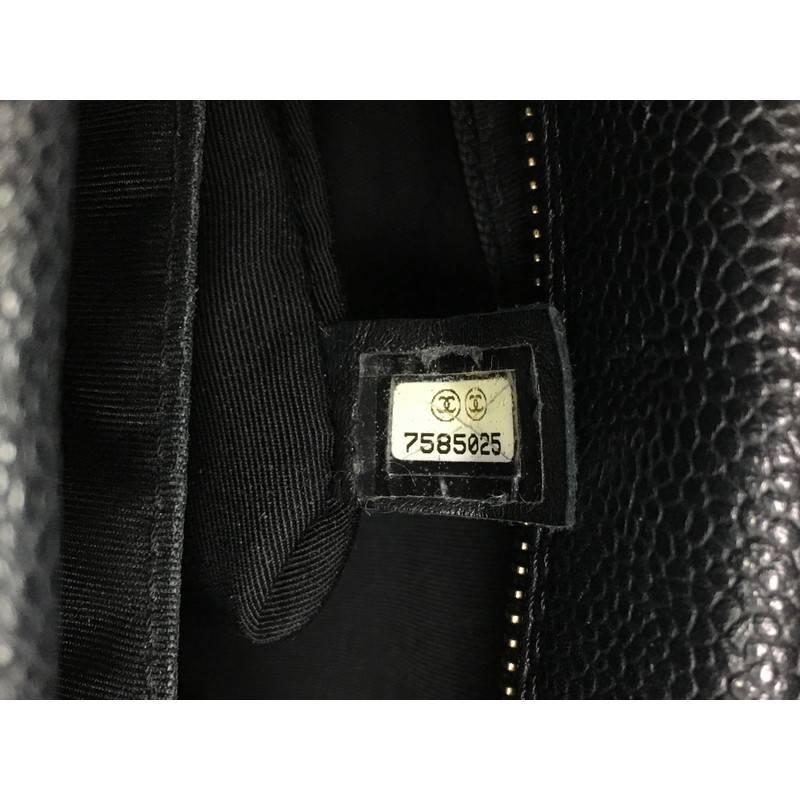  Chanel Petite Timeless Tote Quilted Caviar In Good Condition In NY, NY