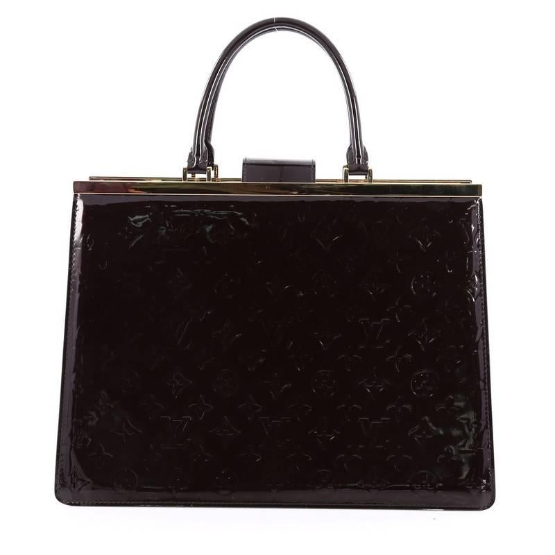  Louis Vuitton Deesse Handbag Monogram Vernis GM In Good Condition In NY, NY