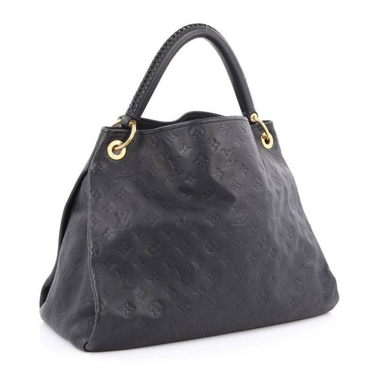 Louis Vuitton Artsy Handbag Monogram Empreinte Leather MM at 1stdibs
