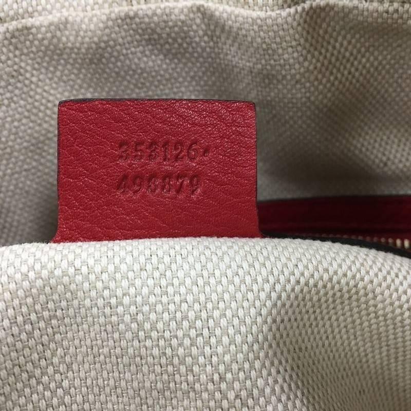 Gucci Soho Chain Zipped Shoulder Bag Leather Medium 4