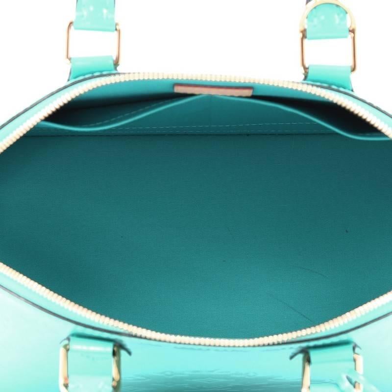  Louis Vuitton Alma Handbag Monogram Vernis PM 1