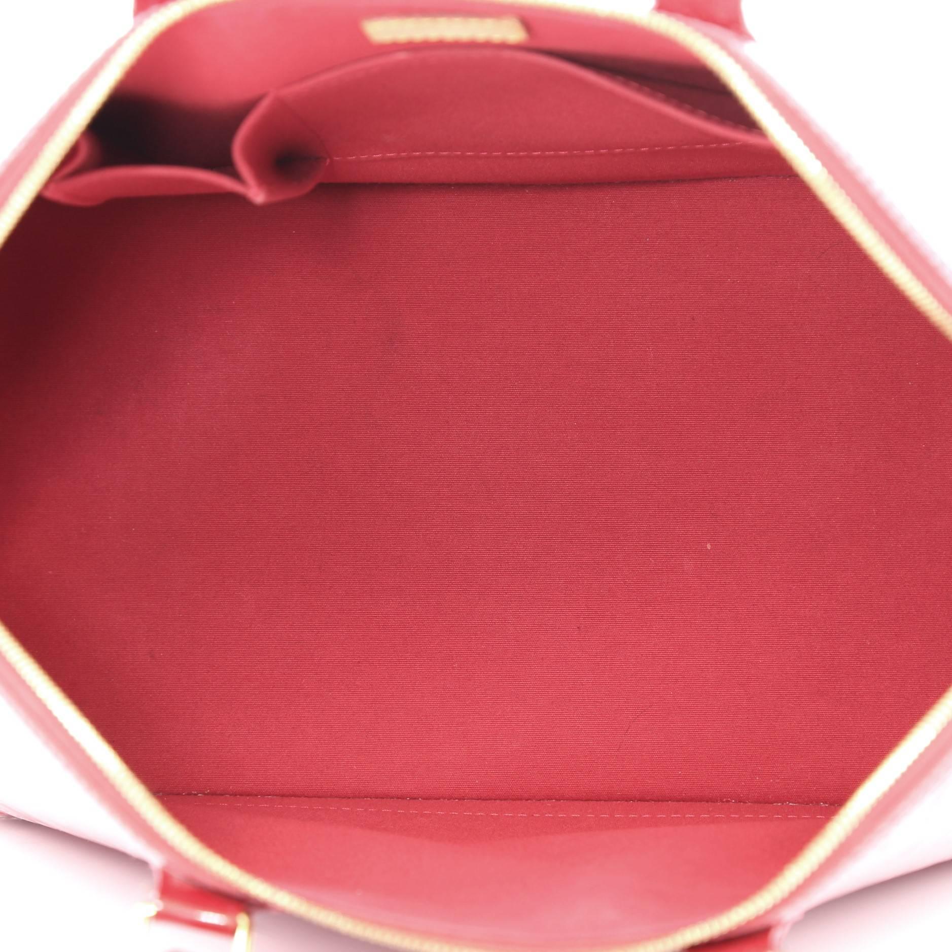  Louis Vuitton Alma Handbag Monogram Vernis GM 1